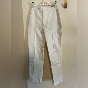 Princess Polly white leather pants